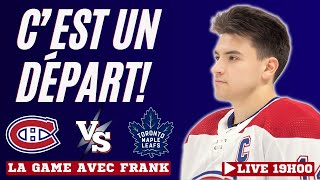 Canadiens vs Leafs 9 octobre 2024 LIVE [upl. by Sholley971]