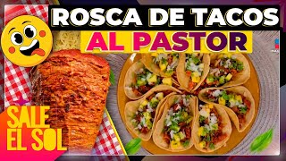 Receta de Rosca de Tacos al Pastor con la Chef Ingrid Ramos  Sale el Sol [upl. by Emirac]