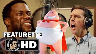 Exclusive CAPTAIN UNDERPANTS BRoll Behind the Scenes Featurette 2017 Kevin Hart Comedy [upl. by Lerret]