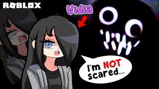 Vidia Plays A Scary Game in Roblox  Roblox  The Intruder [upl. by Namdor]