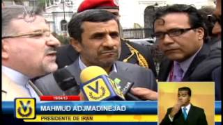 Presidente Ahmadineyad aseguró que con Maduro Venezuela seguirá su camino de progreso [upl. by Irabaj107]