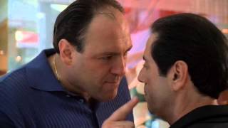 Tony threatens Richie Aprile The Sopranos HD [upl. by Ahsenev895]