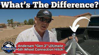 The NEW Andersen quotGEN 3quot Ultimate 5th Wheel Connection Hitch  Short Bed Towing [upl. by Gorga]