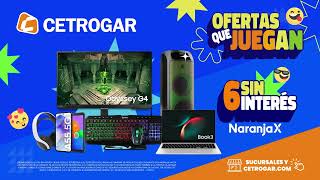 AprovechÃ¡ estas Ofertas que Juegan en Cetrogar con Naranja X [upl. by Nairot]