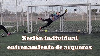 Idea de entrenamiento individual para Arqueros 🧤 [upl. by Annala]