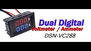 Cheap Dual display voltage and current meter DSNVC288 [upl. by Matelda68]