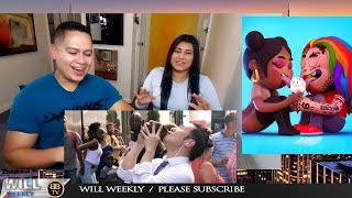 6IX9INE Nicki Minaj  FEFE  QPARK SINGING IN PUBLIC REACTION [upl. by Ibed705]