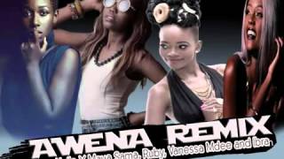 Alice Kella amp Vanessa Mdee Ruby Maua Sama Ibrah AWENA REMIX [upl. by Ykcim]