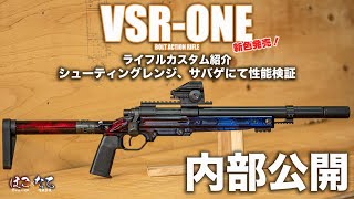 エアコキライフル最強の GSPEC を超える精度と飛距離！ 東京マルイ VSRONE スナイパー カスタム [upl. by Nywde388]