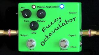 Demeter Amplification Fuzzy Octavulator Review  BestGuitarEffectscom [upl. by Anaiviv30]