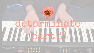 quotDeterminatequot Lemonade Mouth Piano Tutorial Part One [upl. by Arihs]