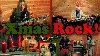 ★ Christmas Rock  Silent Night  We Wish You A Merry Christmas Metal Cover [upl. by Godfrey]