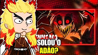 Hashiras React ao Rap do Alastor Hazbin Hotel  Sinal Infernal Enygma [upl. by Eibbed]