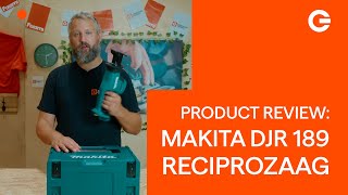 Product Review Makita DJR 189 18V Liion Reciprozaag  Gereedschapcentrum [upl. by Lem]