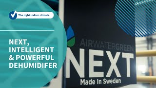 Introducing NEXT  Industrial dehumidifier by Airwatergreen [upl. by Hnoj832]