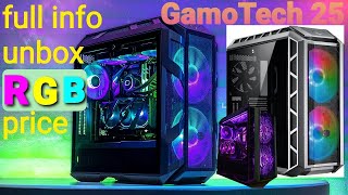 unboxing cooler master H500P Mesh ARGB  BEST choice [upl. by Arait]