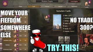 How to Relocate and Change Fiefs to ones you like more  Bannerlord Tips [upl. by Rekrap]