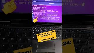 tmpcrontab24bad command error Resolved Linux shortsviral shortvideo shorts viral song [upl. by Ruperta758]