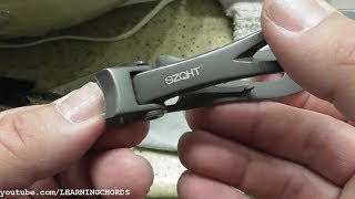 BEST TOENAIL Finger Nail Clippers for GUITAR PLAYERS REVIEW [upl. by Countess]