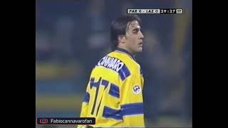 Parma Lazio 1711999 Fabio Cannavaro [upl. by Sheppard]