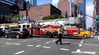 Camion de pompiers à New York [upl. by Tama]