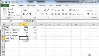 How to Make Excel 2010 formulas calculate automatically [upl. by Yniffit]