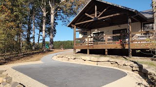 All The Concrete Is Poured At The Cabin Time To Backfill [upl. by Atikehs]