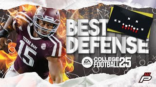 THE BEST DEFENSE TO RUN IN COLLEGE FOOTBALL 25 [upl. by Mccutcheon]