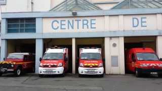 BRETAGNE FINISTERE DOUARNENEZ L ANCIENNE ET LA NOUVELLE CASERNE DES POMPIERS [upl. by Meesaw]