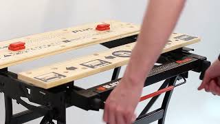 How to Assemble the BLACK amp DECKER™ Workmate® Plus Work Bench [upl. by Oiluig463]