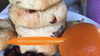 Easy Cranberry amp Orange Bagel Recipe Kitchen Essentials February 2024 [upl. by Crist]