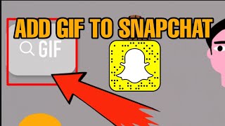 How to Add Gif to Snapchat Story 2023 [upl. by Osborn930]