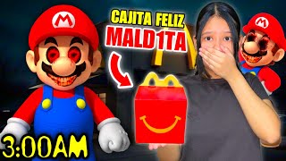 ⚠️NUNCA ABRAS UNA CAJITA FELIZ DE SÚPER MARIO BROS A LAS 300AM O ESTO ENCONTRARÁS😱 Regina MH [upl. by Onitnas]