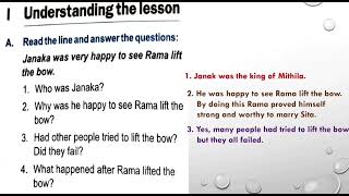 Rama the son of Dasaratha Lesson14 Part2 back exercise explained in Punjabi [upl. by Cila597]