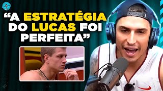 TRETA DAS ESTALECAS DE LUCAS NO BBB [upl. by Orvan850]