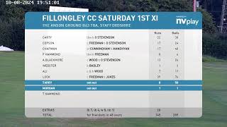 Bronze 1st XI vs Fillongley 1st XI [upl. by Terag]