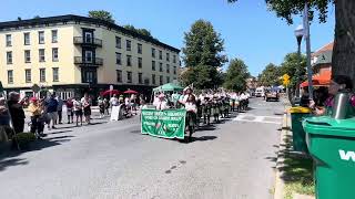 The Ancient Order of Hibernians Pipes Drums amp Honor Guard Band [upl. by Ahsim]