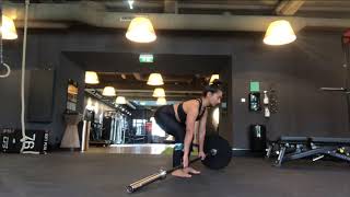 1  AntiRotational Exercise  Unilaterally Loaded Deadlifts [upl. by Aneahs]