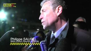 Philippe SAUREL élu Maire de Montpellier [upl. by Suaeddaht]