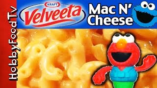 Mac N Cheese Recipe Elmo Cookie Monster Help HobbyMema by HobbyKidsTV [upl. by Eiser]