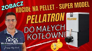 🔥Pellatron kocioł na pellet z samoczyszczącym palnikiem KIPI w małej kotłowni kociołnapellet [upl. by Azalea]