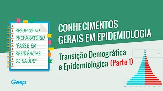 Preparatório Passe em Residências de Saúde  Transição Demográfica e Epidemiológica Parte 1 [upl. by Iey241]