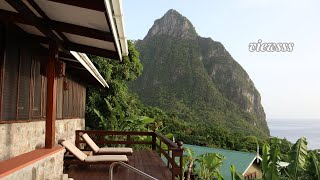 Stonefield Villa Resort tour Saint Lucia vlog 711 [upl. by Anatnas]