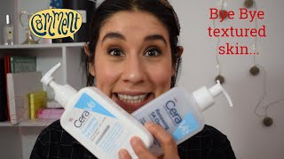 CeraVe Salicylic Acid Renewing Cleanser ampS A Lotion REVIEW Rough Bumpy Acne Textured skin [upl. by Aria]