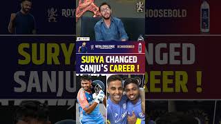 SURYAKUMAR YADAV CHANGED SANJU SAMSONS CAREER sanjusamson suryakumaryadav [upl. by Mccartan194]