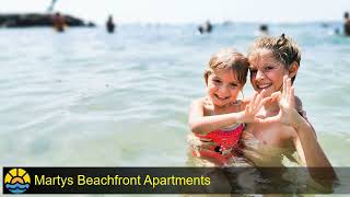 Martys Beachfront Apartments SunnyBeach hotel holiday [upl. by Loralee]