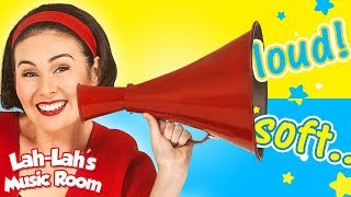 Loud and Soft Song  Sing It Loud  Kids Songs amp Nursery Rhymes [upl. by Ruelu]