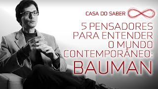 Cinco pensadores para entender o mundo  Bauman o mundo líquido  Luís Mauro Sá Martino [upl. by Evannia]