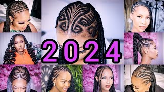 💯2024 Amazing African Hair Braiding Hairstyles For Any Season  Best African Braiding Cornrows [upl. by Ardnoek261]