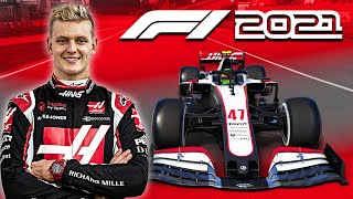 F1 2021 HAAS VF21 MOD GAMEPLAY  Mick Schumacher Onboard [upl. by Pompei214]